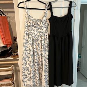 2 Women’s House of CB style dresses KUTUMAI Corset Midi Cottage Core Dresses